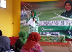 Reses DPR, Hj. Lathifah Shohib Kumpulkan Guru TK Muslimat NU se Kota Malang