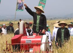 Lakukan Reses Bersama, FPKB bagikan Alat Pertanian di Bandung