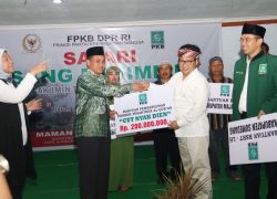 Lestarikan Spirit Cut Nyak Dien: Cak Imin Sumbang 200 juta untuk bangun Ponpes Quran di Sumedang