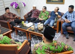 Terima Silaturrahim NU Bireuen, HRD Siap Sinergi Kembangkan NU Aceh