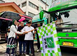 Ringankan Pemudik, Cak Imin Lepas 20 Bus Mudik Gratis PKB 2025