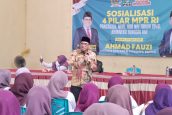 Momen Perayaan Hari Kartini, Ahmad Fauzi Sosialisasi Empat Pilar