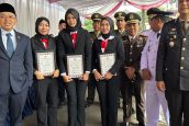Hadiri HUT Bhayangkara di Polres Majalengka, Legislator PKB Beri Reward 3 Polwan yang Ungkap Pecabulan