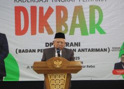 BERANI Gelar Pendidikan Kader Badan Partai dan Instruktur 2025, KH Ma’ruf Amin Apresiasi Komitmen Lintas Iman