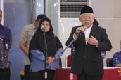 Wapres ke 13 RI Ma’ruf Amin Apresiasi Disertasi Sekjen PKB soal Strategi Pertahanan di Laut China Selatan