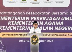 Pimpin MoU Penataan Pesantren, Menko PM Muhaimin: Presiden Punya Komitmen Kuat Rehabilitasi Infrastruktur Pesantren 