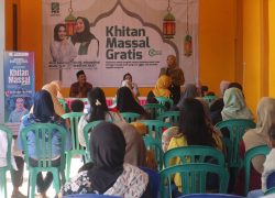 Gelar Khitan Massal, Ninik Wafiroh: Hari Santri Kami Maknai dengan Pengabdian Nyata