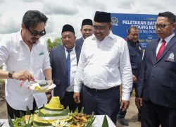 Jadi Dewan Penasihat, Rusdi Kirana Lakukan Peletakan Batu Pertama Gedung Rektorat USG