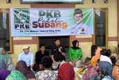 Banjir Rendam Subang, PKB Serahkan Bantuan di Pesantren Al Kalam