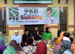 Banjir Rendam Subang, PKB Serahkan Bantuan di Pesantren Al Kalam