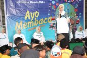 Kobarkan Semangat Baca di Lereng Semeru, Rustini: Literasi adalah Jendela Dunia