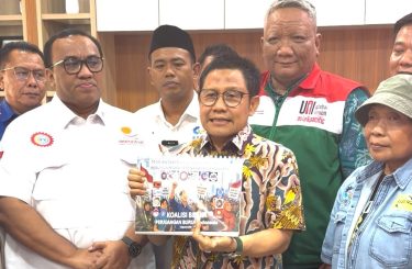 18 Koalisi Buruh Bertemu Cak Imin, Bawa Draft UU Perlindungan Ketenagakerjaan