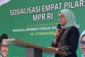 Sosialisasi Empat Pilar di GOR Mampang, Ida Fauziyah Ajak Warga Jakarta Perkuat Nilai Kebangsaan