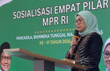 Sosialisasi Empat Pilar di GOR Mampang, Ida Fauziyah Ajak Warga Jakarta Perkuat Nilai Kebangsaan