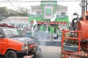 Gus Muhaimin Santuni Petugas Pemadam Karhutla di Kalsel, Apresiasi Perjuangan di Garis Depan