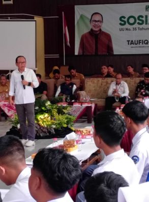 Peredaran Narkoba Menyasar Remaja, Taufiq Abdullah PKB: Edukasi Bahaya Narkoba Harus Sejak Dini