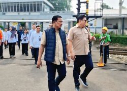 HRD Tinjau Stasiun Bogor, Pastikan Sarana dan Prasarana Transportasi Publik Terus Dibenahi