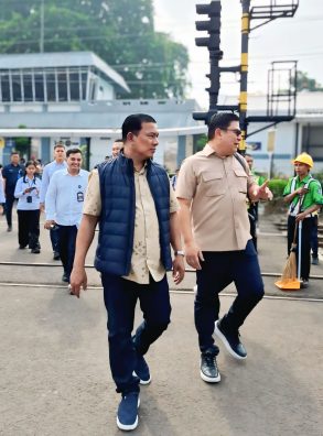HRD Tinjau Stasiun Bogor, Pastikan Sarana dan Prasarana Transportasi Publik Terus Dibenahi