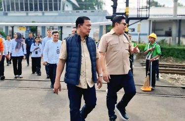 HRD Tinjau Stasiun Bogor, Pastikan Sarana dan Prasarana Transportasi Publik Terus Dibenahi