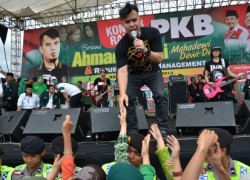 PKB Bawa Musisi Ahmad Dhani Kampanye di Medan