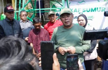 Atasi Krisis Menahun, Kang Cucun Resmikan Fasilitas Air Bersih di Kampung Sukarame