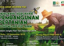 Menyambut Hari Tani Nasional, FPKB Bersama GERBANG TANI gelar FGD